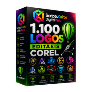 1.100 LOGOS EDITÁEIS COREL